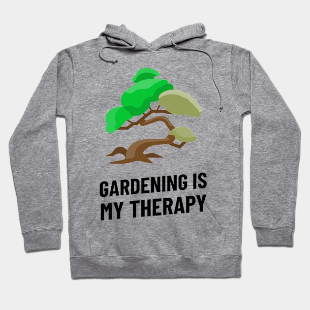 gardening is my therapy Hoodie by juinwonderland 41